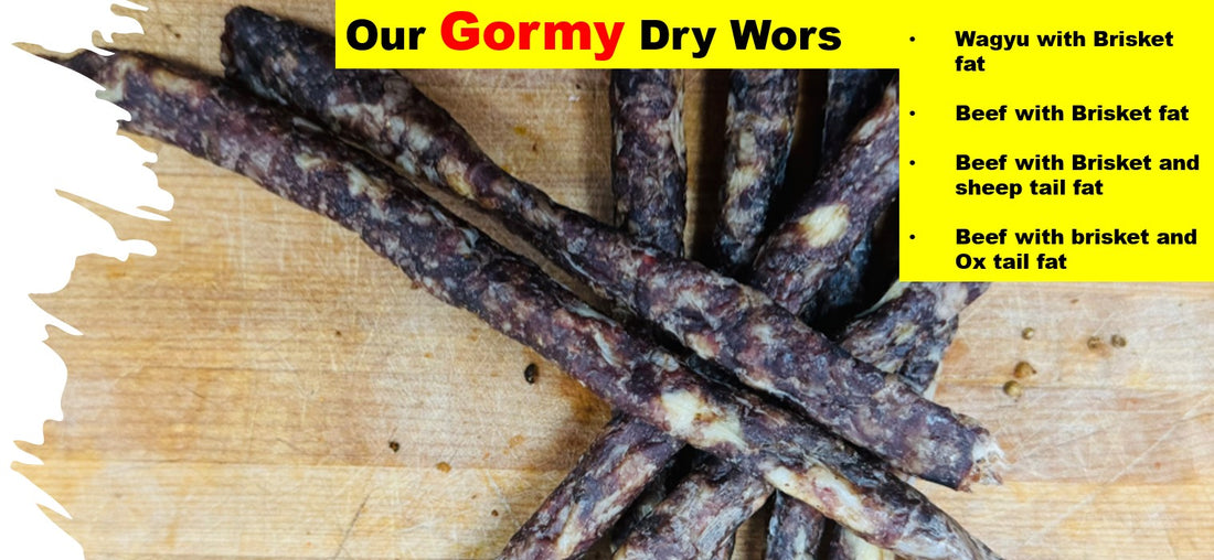 Gormy Dry Wors range