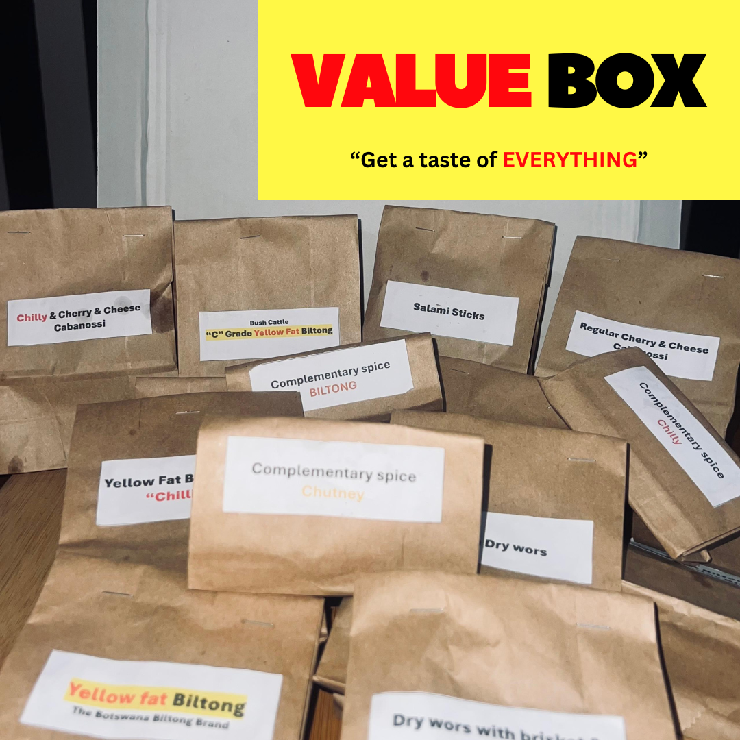 Yellow Fat Biltong Value Box